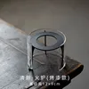 Tripod glass cover tea warmer
