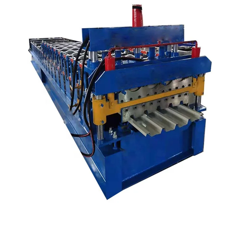 Corrugated Roof Sheet Ibr Roof Sheet Roll Forming Machine Save Space