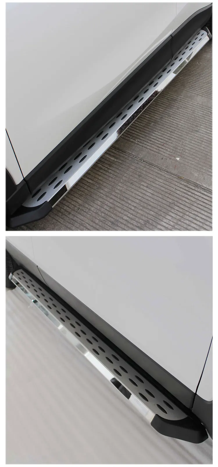 Factory Wholesale Auto Parts Non-slip Aluminum Alloy Fixed Side Step for Wuling Xingchi Running Board Baojun Yueye manufacture