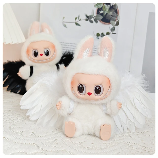 Labubu Macaron Sitting Party Collection Generation 1/2/3 Keychain