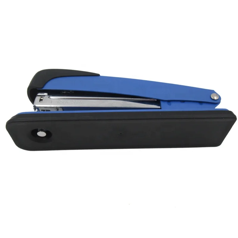 Высококачественный Настольный бумажный степлер для офиса среднего размера ручной металлический с полной лентой и пользовательским