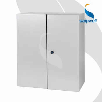 SAIPWELL Waterproof Single/Double Door Vertical Standing Floor Metal Cabinet Rittal Cabinet