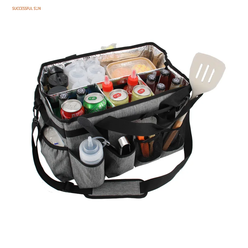 product wholesale customize logo picnic food delivery bag for outdoor activities and bbq-2