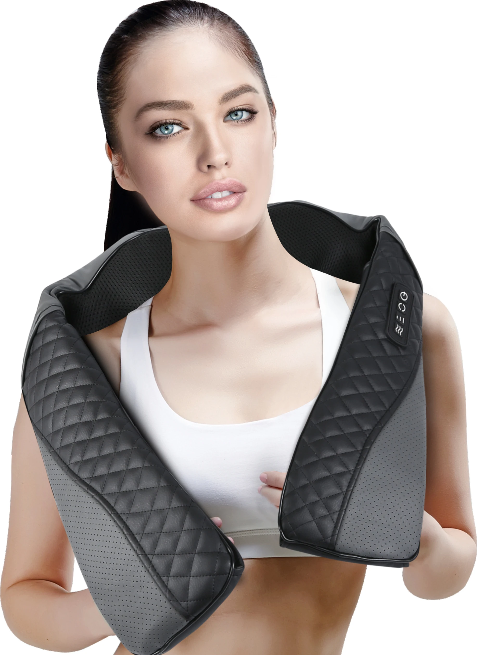 Zmind прогревающий массажер для шеи; Прямая поставка; neck massager плеча задней части шеи и плеч массажер