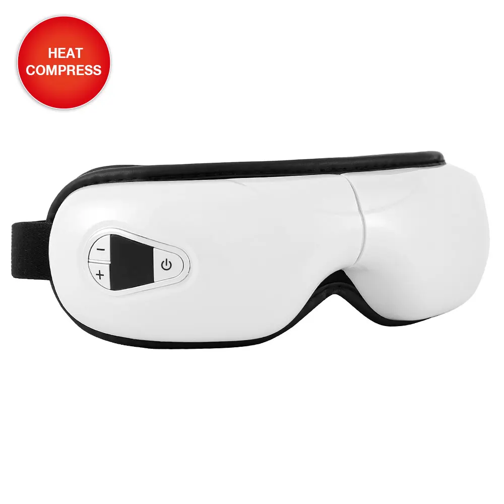 2025 Portable Eye Protector Music Vibrator Tool Smart Electric Device Care Heat Compression Eye Massage Equipment Eyes Massager