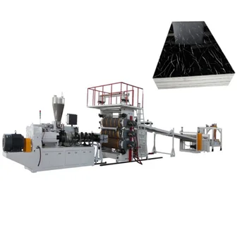 UV PVC Marble Wall Panel Production Machine Line Equipment