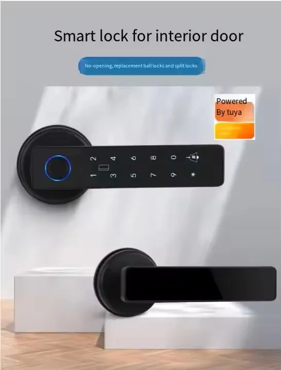 Tuya APP Fingerprint Smart Door Lock Smart Door Lock for Gate Smart Door Lock Me Home