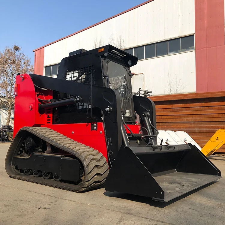 TS125 139hp Heavy Duty Skid Steer Forest Mulcher Diesel SKid Steer ...