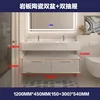 120 cm honeycomb aluminum filler-double basin countertop with dr