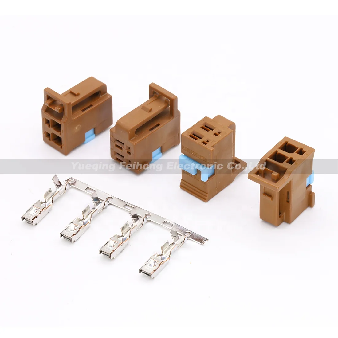 6098-2830 4 Pin Female Connector for Automotive Wire Harness