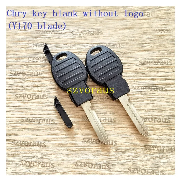 Car Key Shell for Chrysler  Key Blank Without logo (Y170 Blade)Replacement for Dodge Jeep