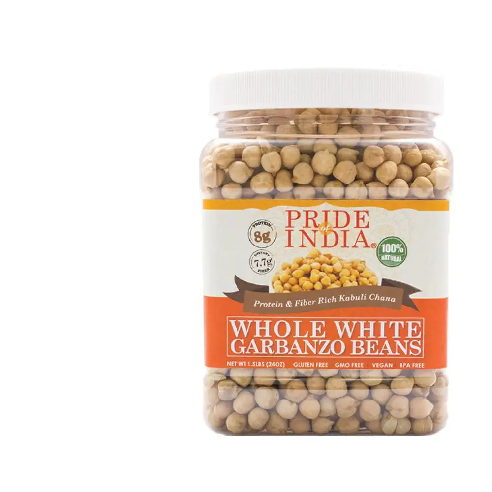 Whole White Garbanzo Beans 9mm (3.3 LBS, 1497 gms)