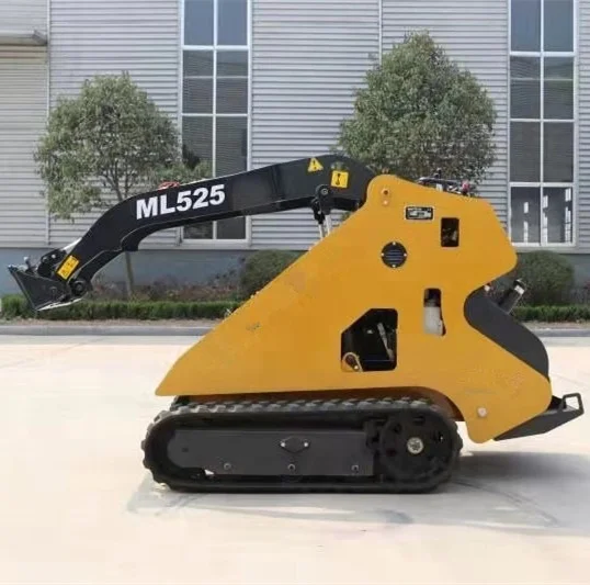 Crawler Skid Steer Loader With Remote Control MINI TRACK LOADER Lift for Coal Mining Underground Narrow Roadway Operation