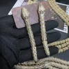 Gold snake earrings*70