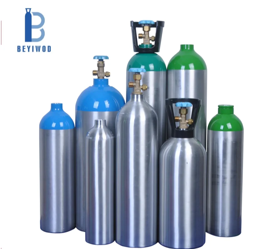 Portable Medical Oxygen Gas Cylinder Dot En Iso7866 Standard Md Me 2