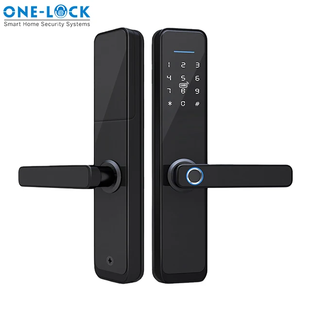 IC Card Digital Fingerprint Lock Password Code Home Hotel Smart Door Lock