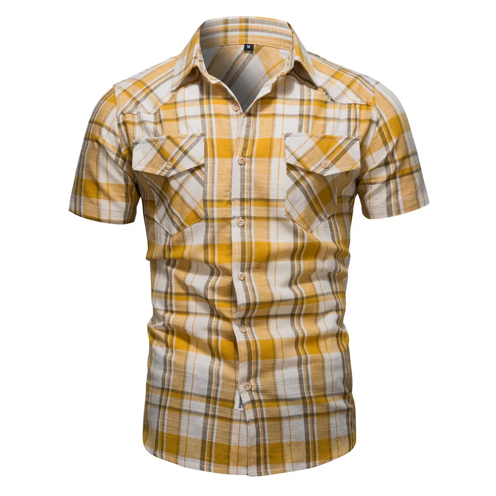 St,meer Men's Plaid Shirts Casual, Comfortable, and Stylish