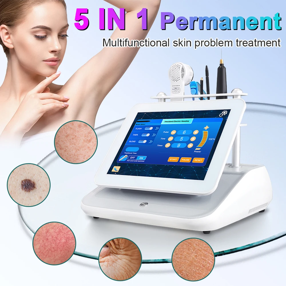Clinic Salon Spa Body Face Galvanic Mole Pigment Removal 5 in 1