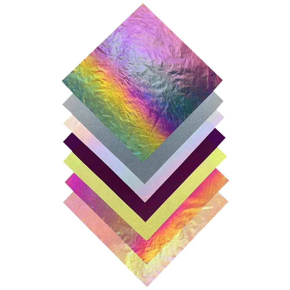 HCSP флуоресцентный цветной отражающий материал Радужная отражающая ткань