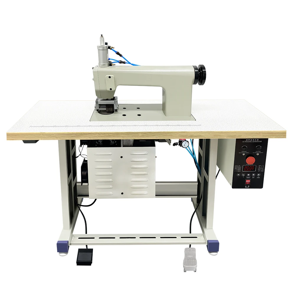 Semi Automatic Ultrasonic Sewing Machine for Hotel Hospital slippers