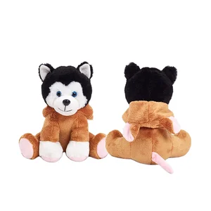 Customized Soft Deer and Dog Toy Plush Stuffed with PP Cotton Filling