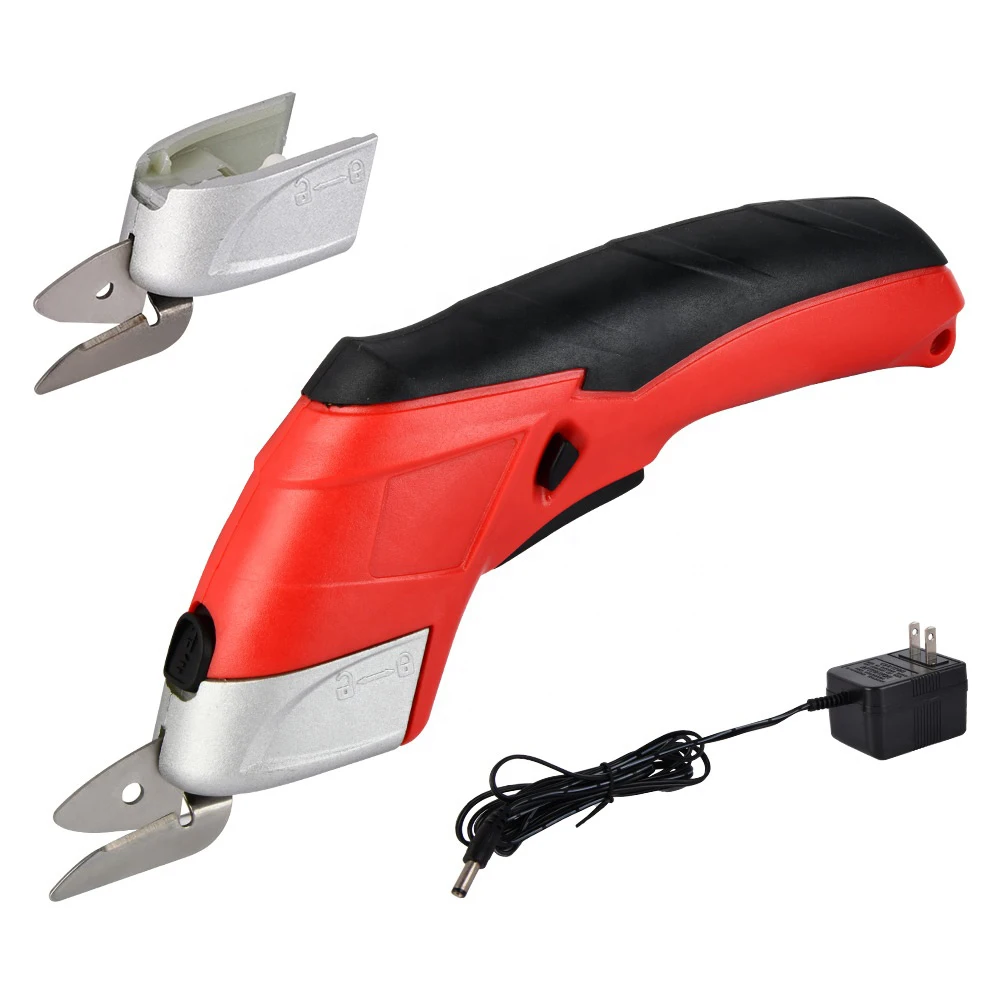 3.6V Cordless Electric Scissors Fabric Leather Cloth Box Cutter  Rechargeable Sewing Lithium Battery Sewing Cutting Power Tool