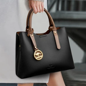2026 Kangaroo Women's Bag New Design Luxury Brand Wallet Business Tote Top Quality Handbag Customized Shoulder Bags for Women
