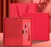 red notebook+pen