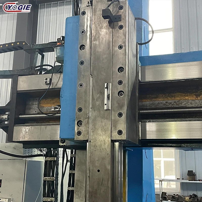 FANUC Controller 4m CNC Vertical Lathe Double Column Turning Lathe