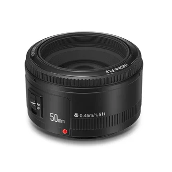YONGNUO 50mm Camera Lenses Auto Focus Lens YN50MM F1.8 Aperture for Canon EOS DSLR Cameras Automatic 7 Blades Standard Prime 1.8
