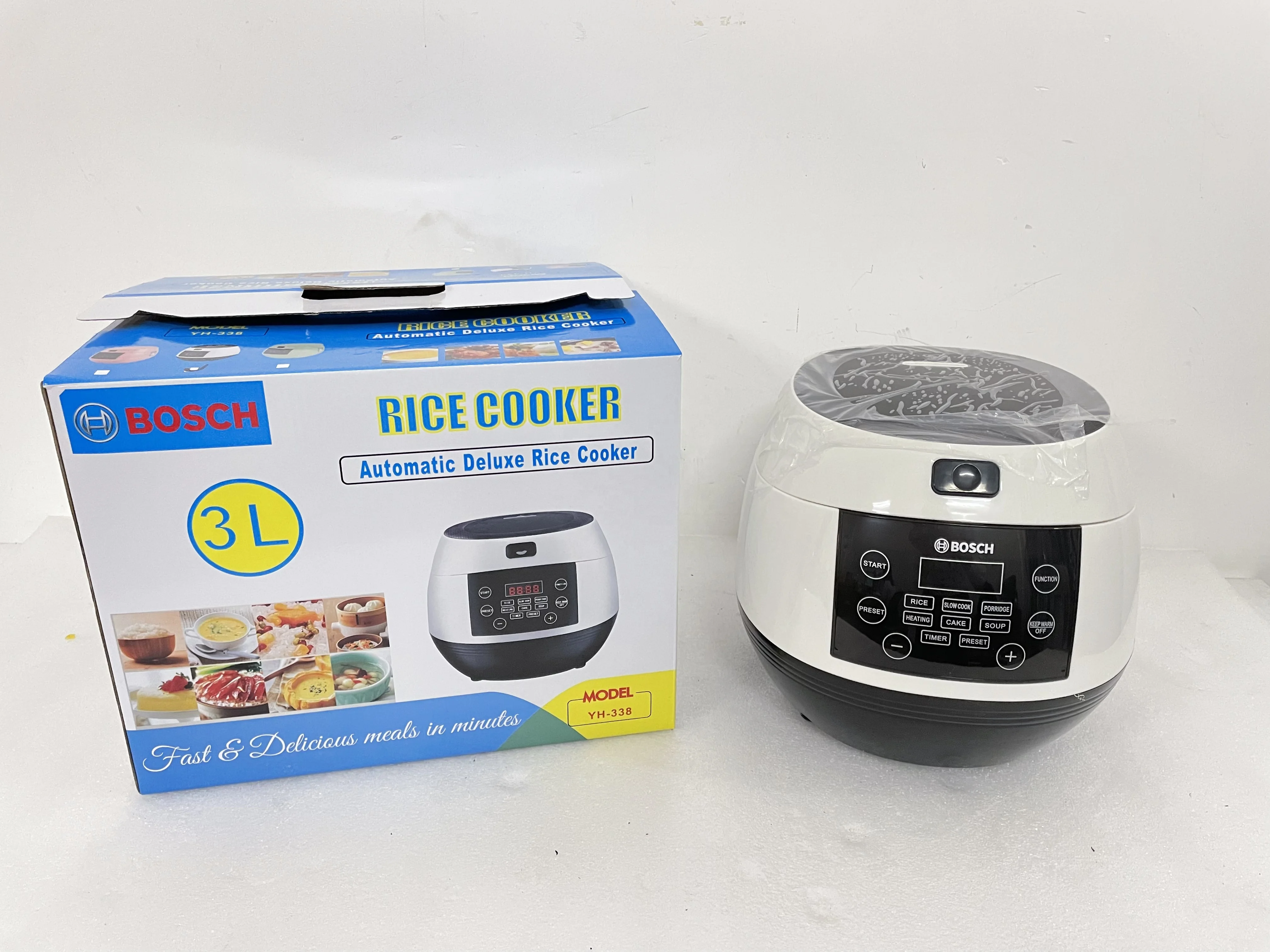 2024 Home Appliances Smart 3L Cooking Rice Pot Low Sugar Mini  Electric Deluxe Rice Cooker