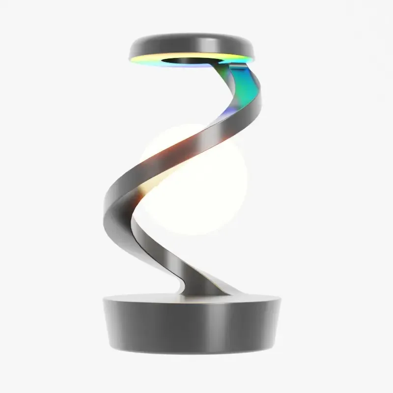 RGB Touch Atmosphere Lamp with Wireless Charging – Creative Night Ligh – Eco Luxe Décor