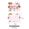 10 cartes d'invitation