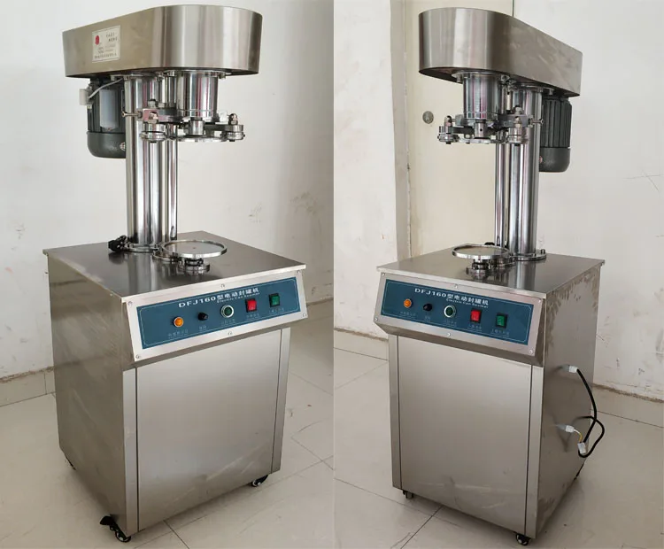 Kaiyu semi-automatic leval soda can seamer sealing machine