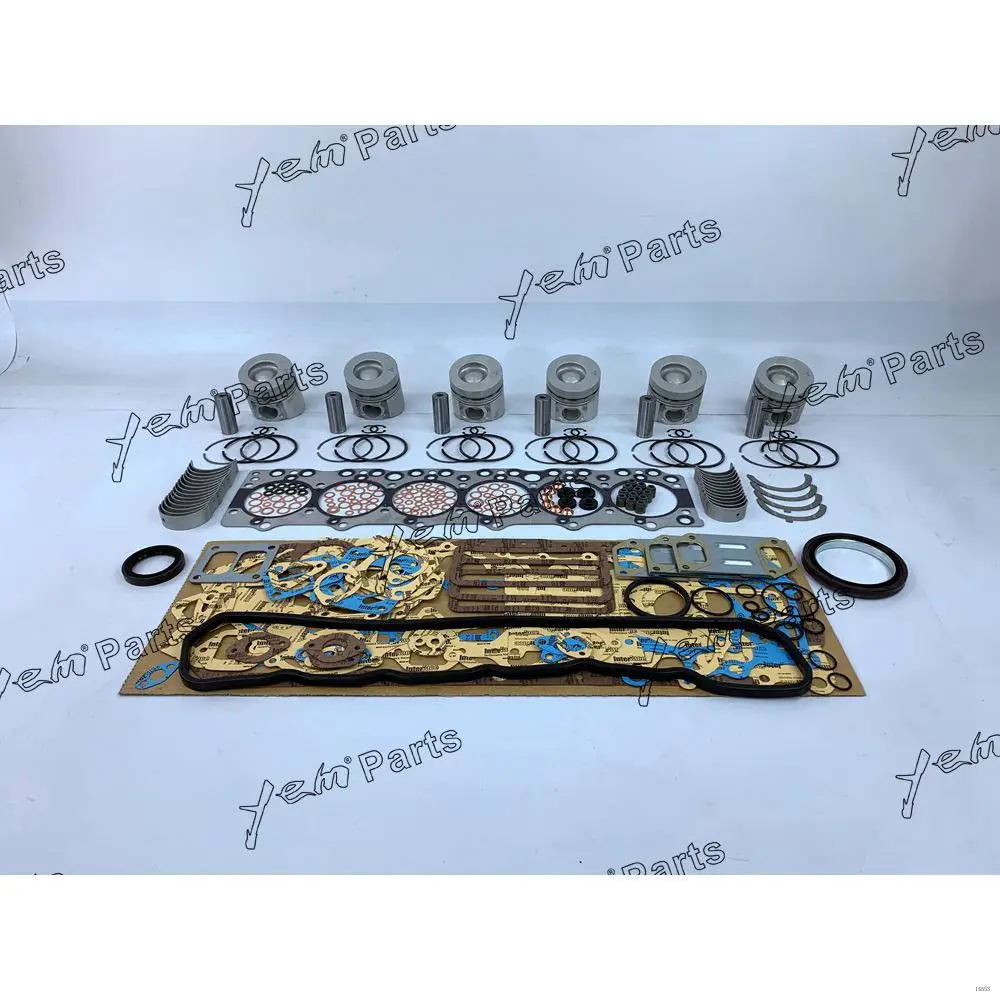 DB58 Repair Kit With Bearings Piston Rings Cylinder Gaskets for Doosan