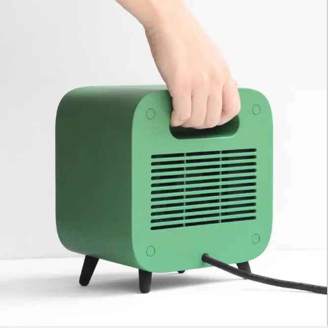 Энергосберегающий мини-обогреватель, бесшумный Настольный теплый вентилятор с керамической катушкой для нагрева