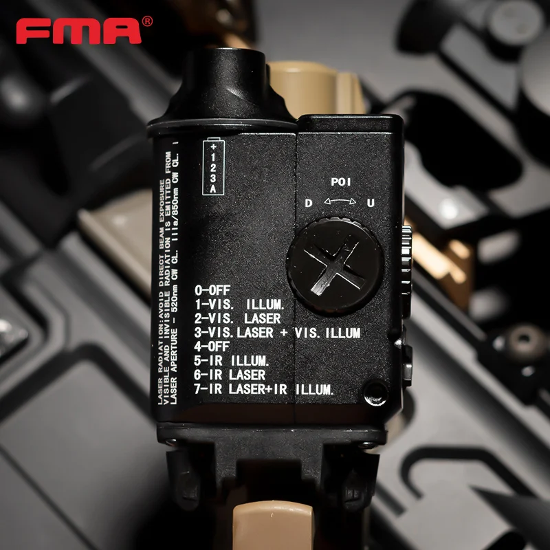 FMA XVL2-IRC Tactical Light - High Lumen, Waterproof, and Customizable