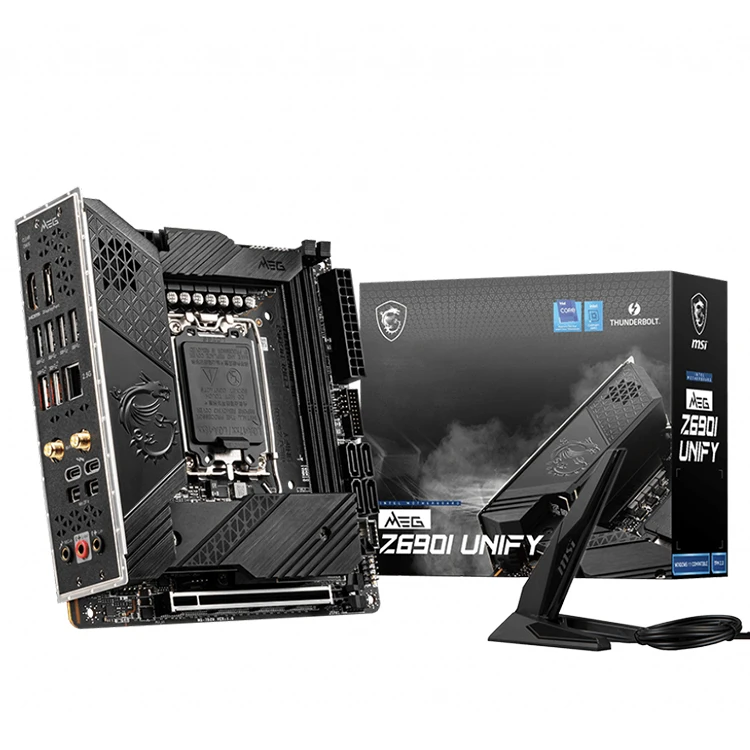 MSI MEG Z690I UNIFY【中古】 MSI MEG Z690I UNIFY DDR5 Mini-ITX中古ゲーミングマザーボード