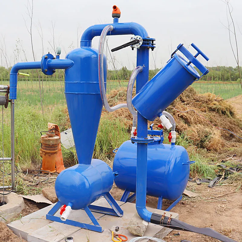 Agriculture Drip Irrigation Sand Filters Farm Machine Automatic Self Cleaning Backwash Water Treatment Irrigation Filter