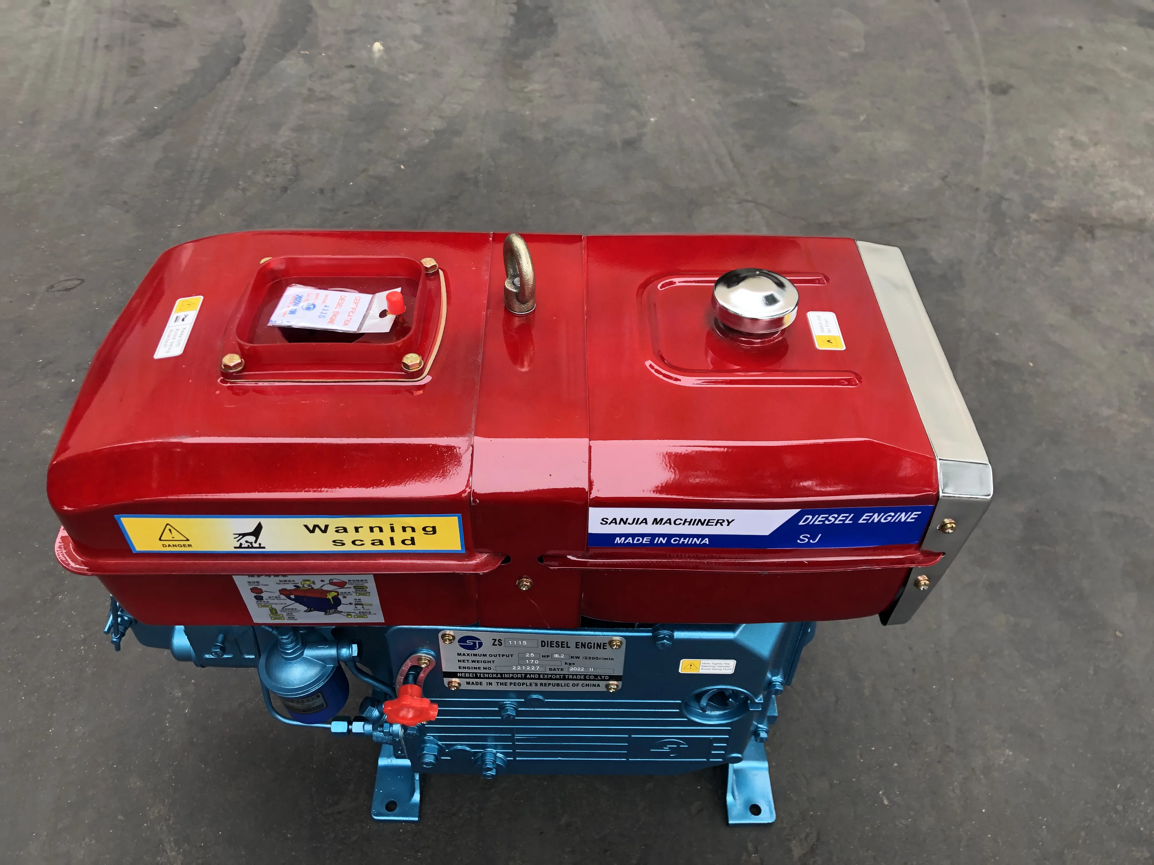 Tengka Chang Fa ZS 195 ZS 1130 25 Hp Diesel Engine for Marine