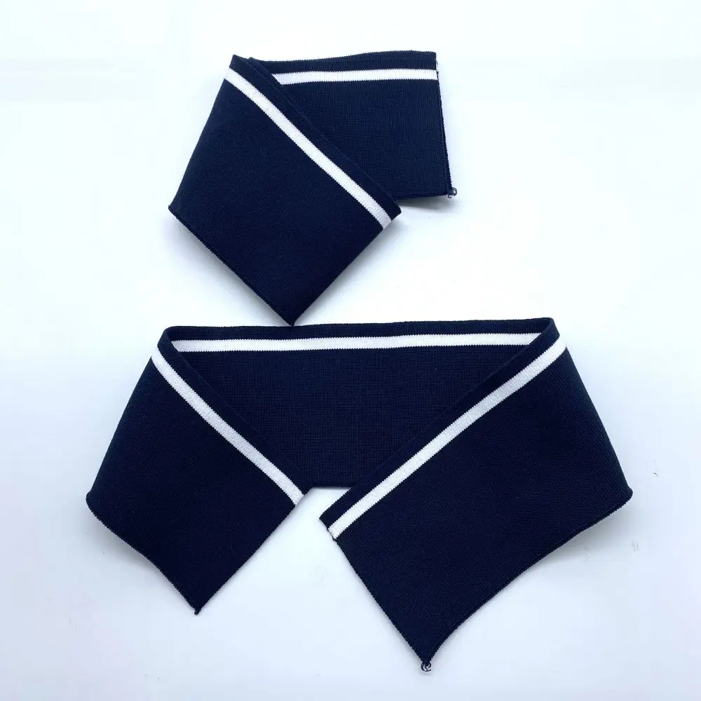 Source Factory High Quality 100% Cotton Fabric Rib Ribbed Sport Wear Jacket Collar Cuff