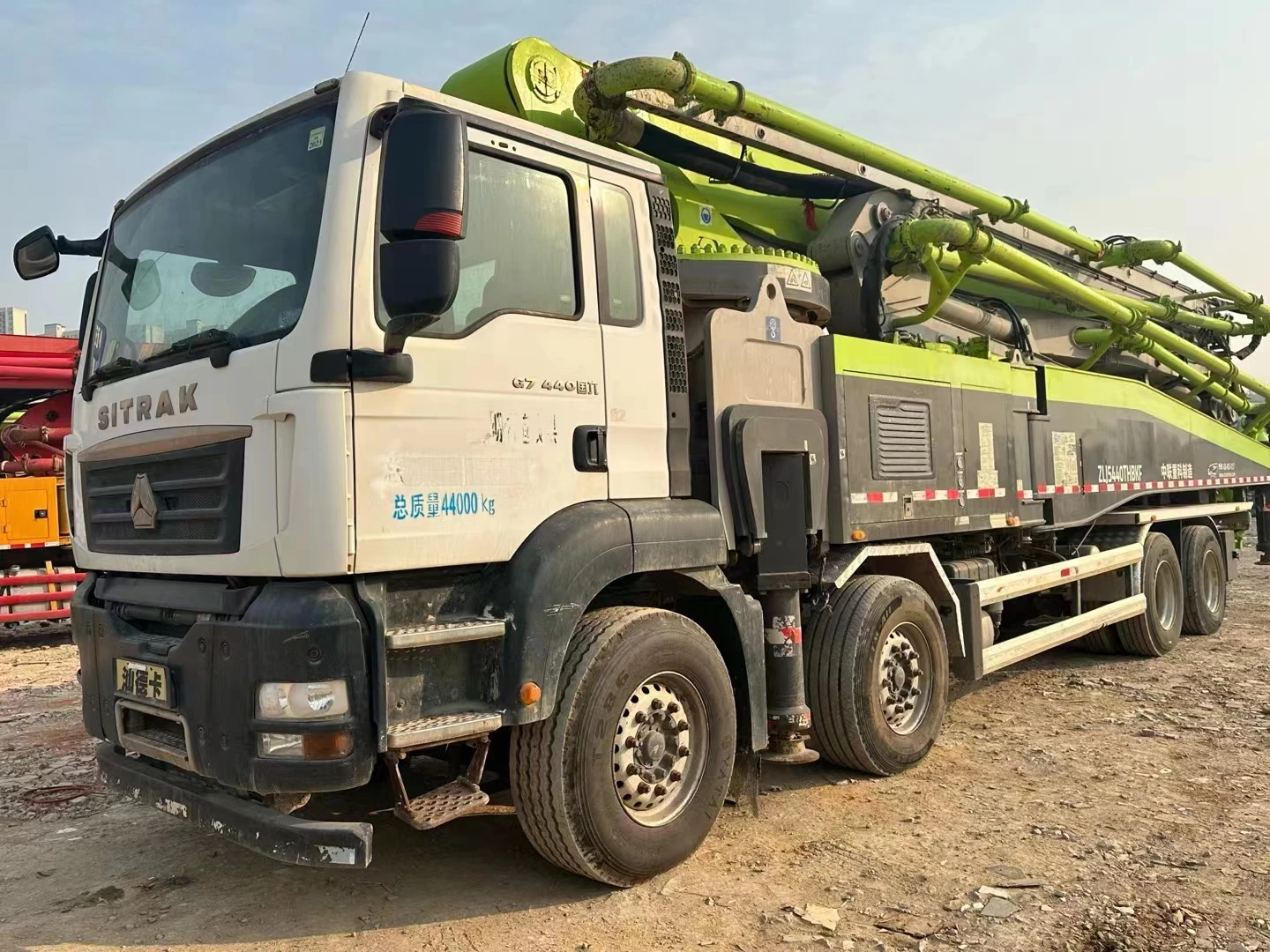 20 Ton Used Telescopic Crawler Crane With 56.3m Max Lifting Height