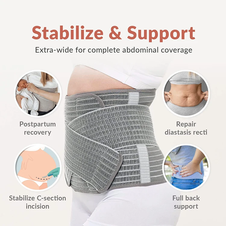 Most Popular Abdominal Support C-section Recovery Binder Waist Pelvis ...
