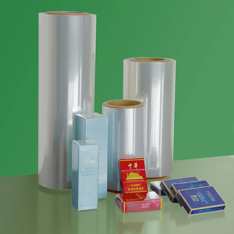 Petg Shrink Film Plastic Wrapping Tobacco Industry Use Cigarette Packing  Material