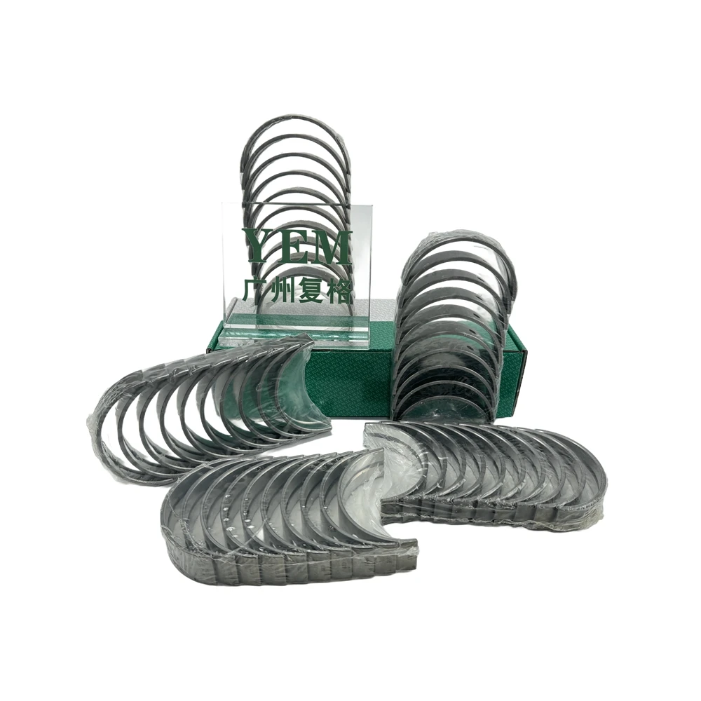 STD Main Bearing Connecting Rod Bearings With Thrust Washer for Komatsu SAA4D102E-2G-4 SAA4D102E-2-PW Engine