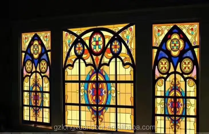 Custom-Made Traditional-Style Arched Church Doors Waterproof Design for Outdoor Restaurants Hotels Mosques Churches Temples