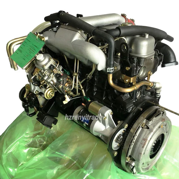 4JB1TC 4JB1 diesel engine assy for CHRA RHB5 Isuzu Trooper 2.8L TD UBS55  1986 isuzu trooper engine