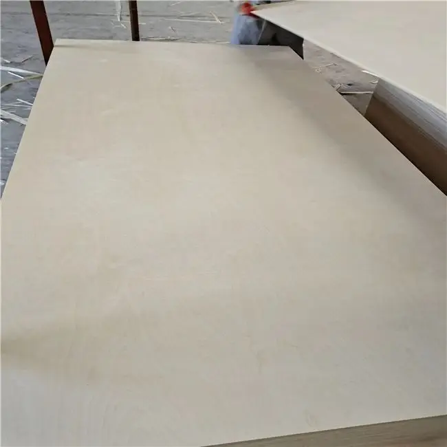 4x8 Prefinished Birch Plywood 5/8 3/4 Uv Coated Birch Plywood For ...