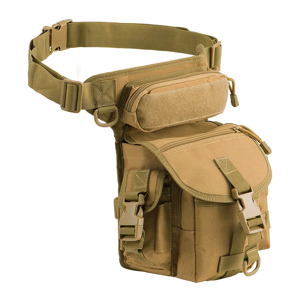 FREE SAMPLE Assault Utility Dropper Bag Waterproof Metal Detection Bag Men's Thigh Waist Bag