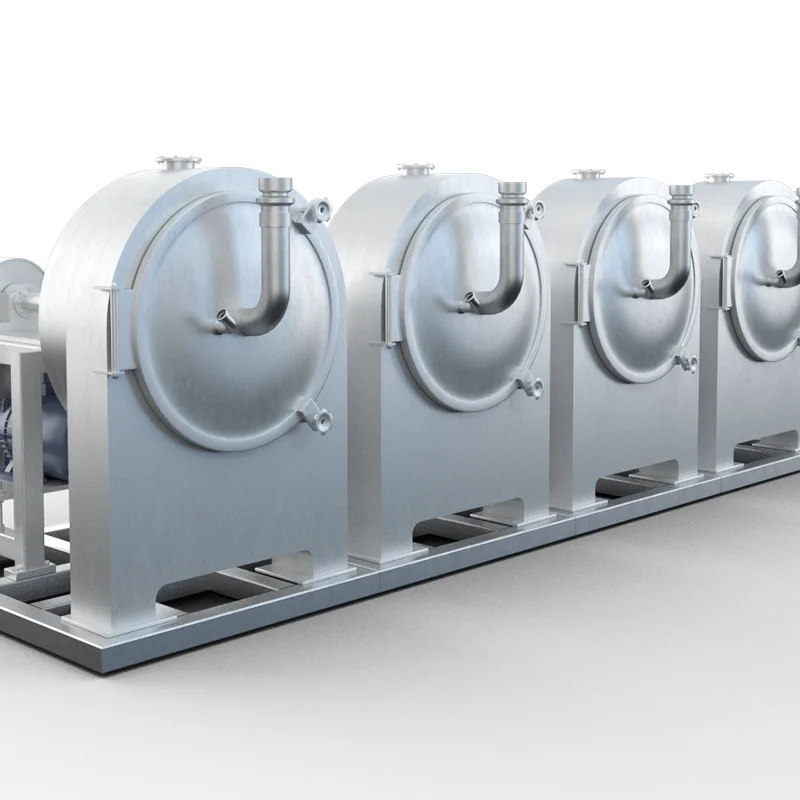 タピオカでん粉加工機生産ラインのキャッサバでん粉分離ハイドロ